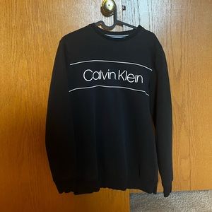 Calvin Klein black crew neck mens size small